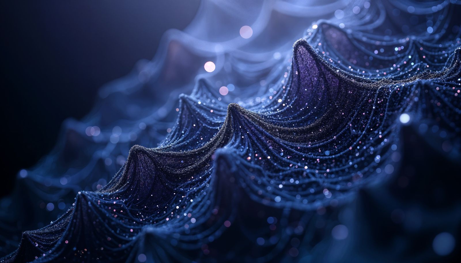 Abstract representation of a data and AI network