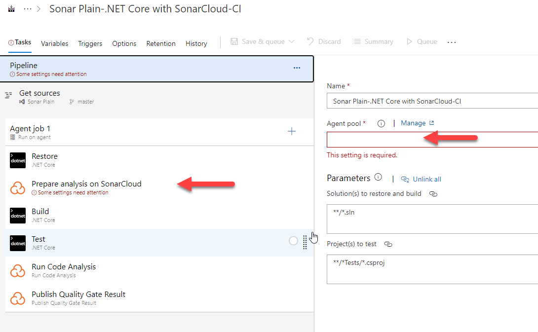 DevOps SonarTemplate