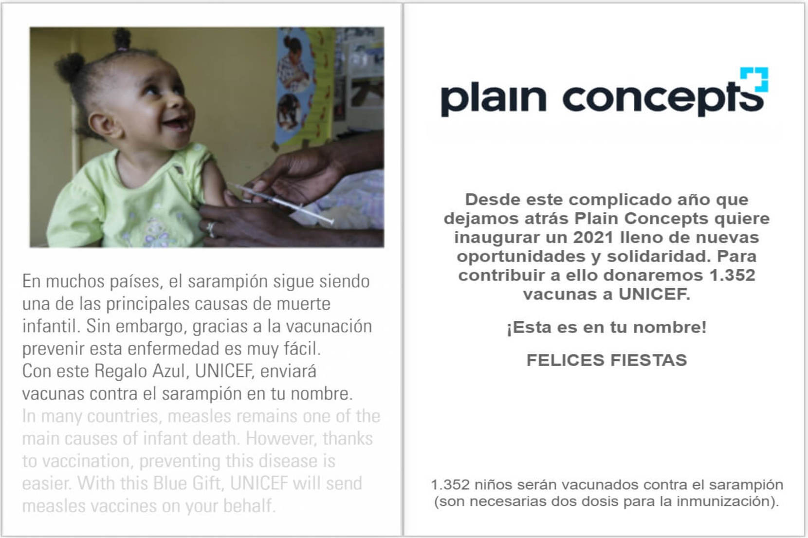 Regalo Azul Unicef