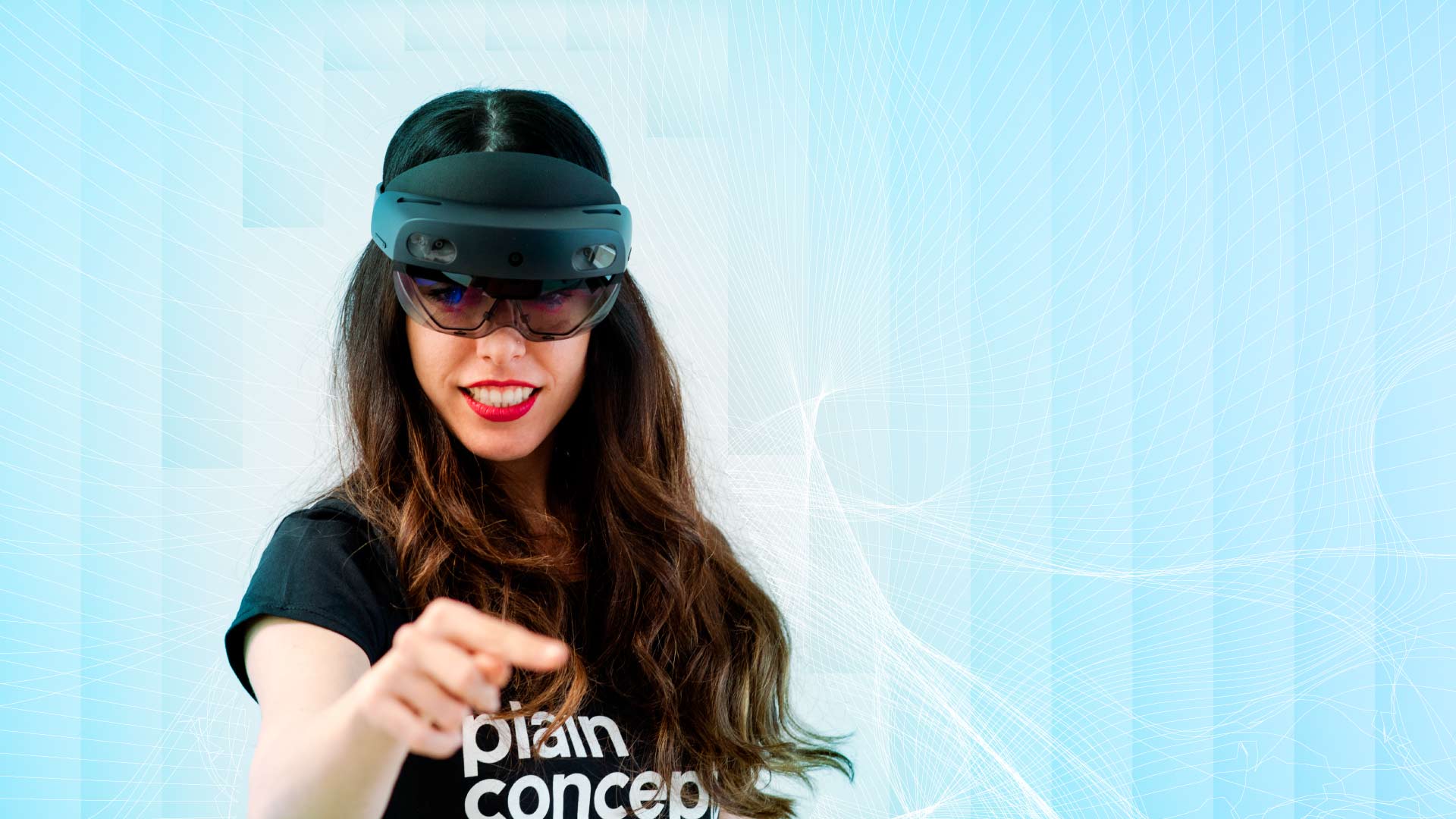 chica con hololens2