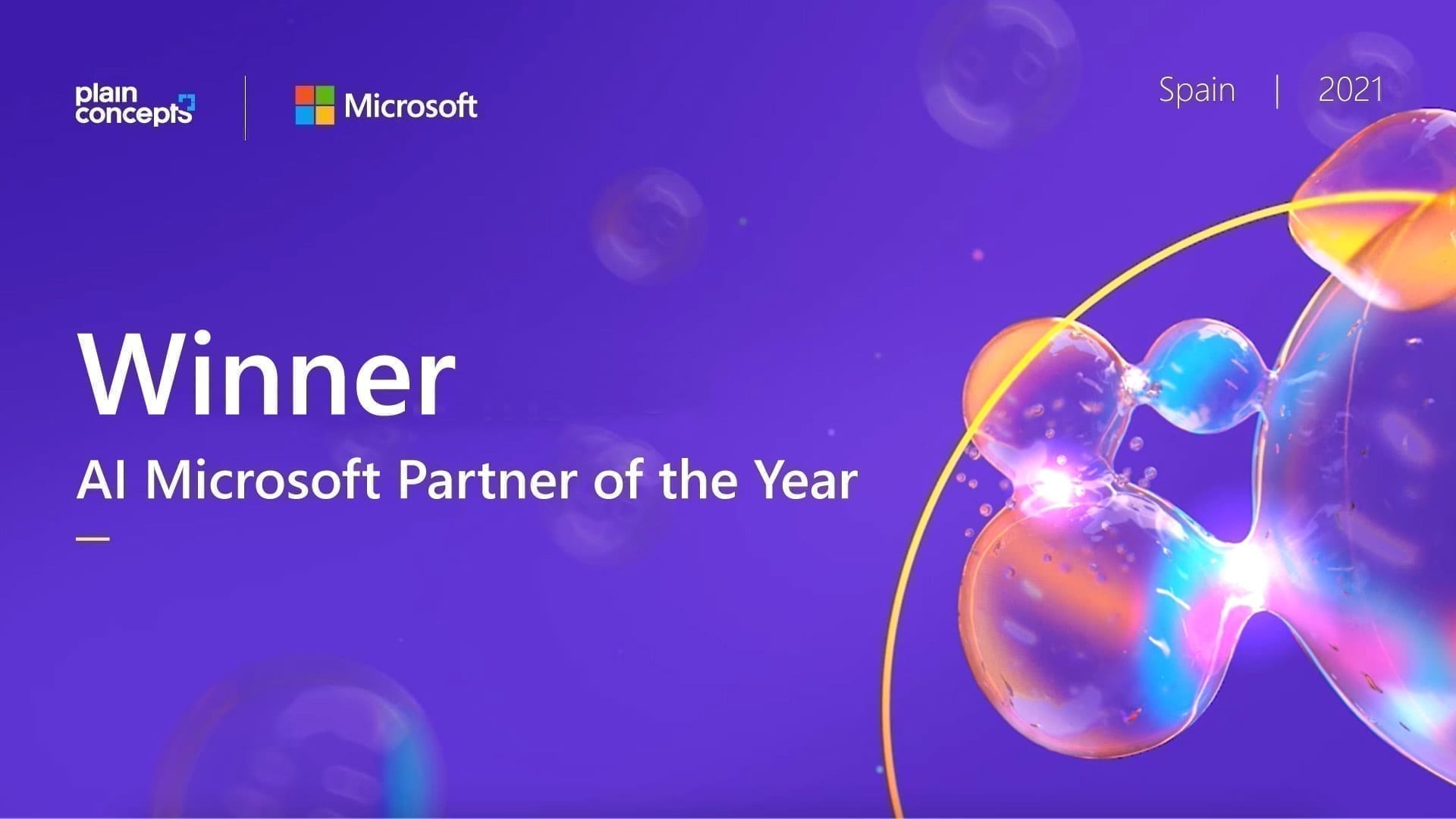 AI Microsoft partner of the year