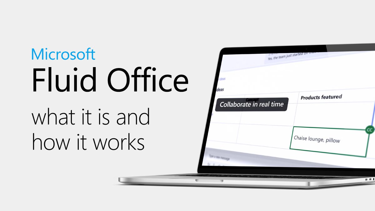 Microsoft fluid office