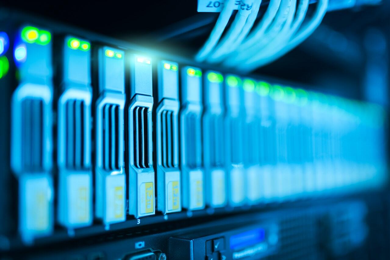 picture about digitizing business and servers