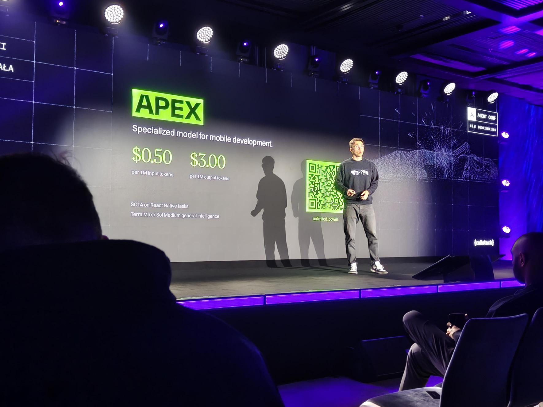 Apex presentation at Agent Conf 2026