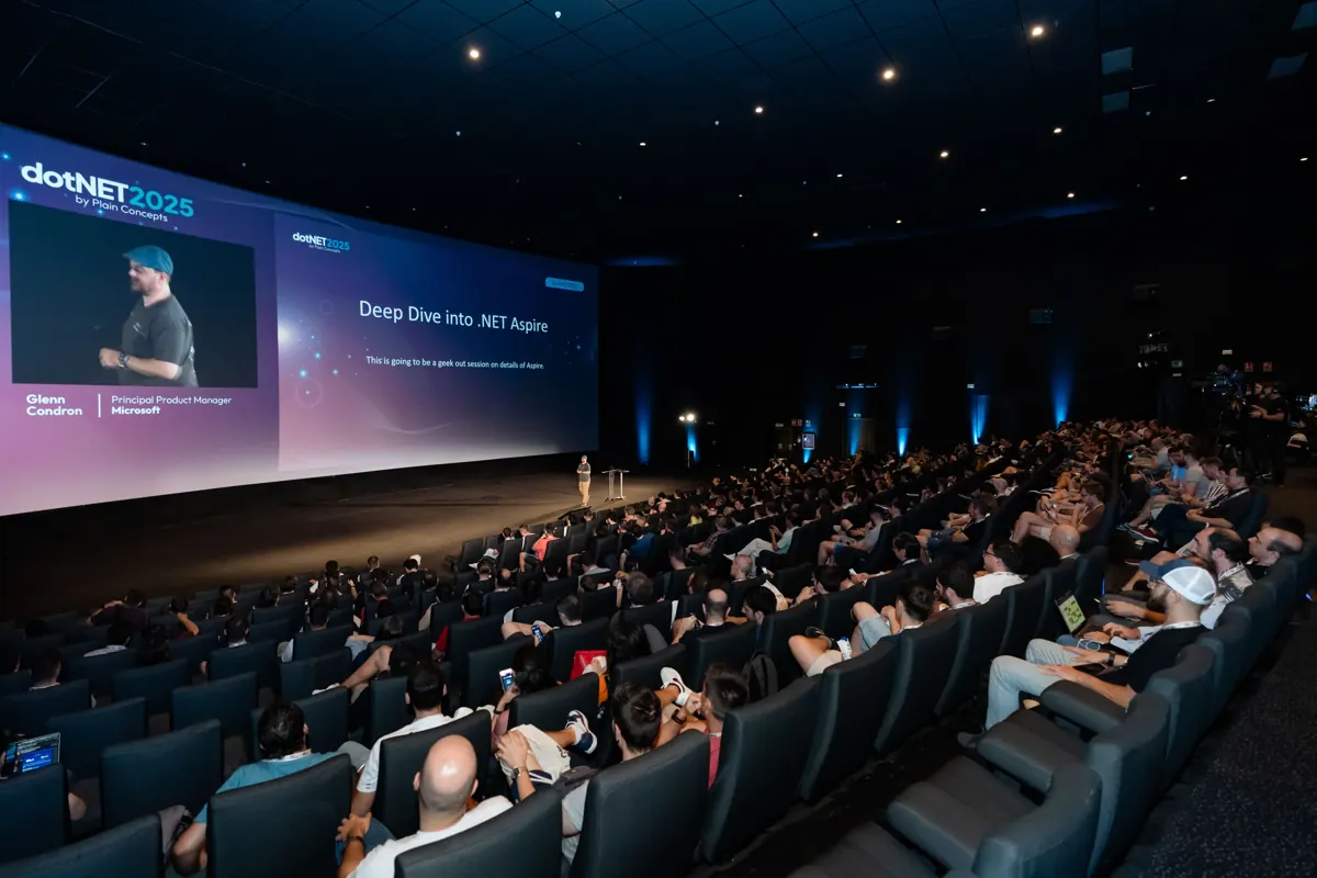dotNET · On stage, together